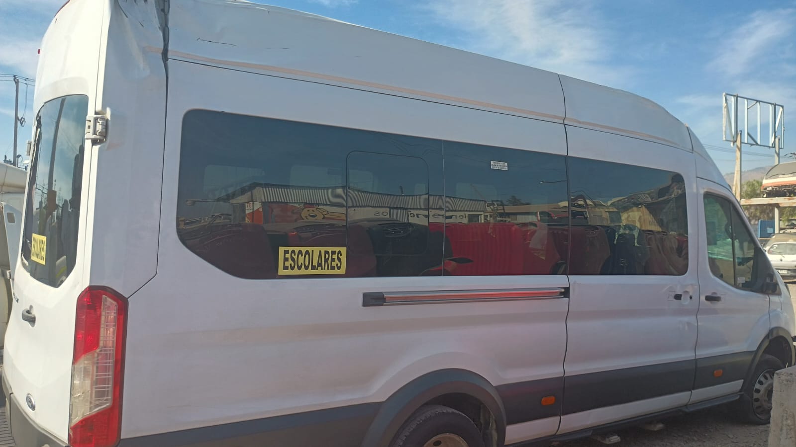 SPOILER CAMIóN Ford TRANSIT 2018  USADO  EN DESARME